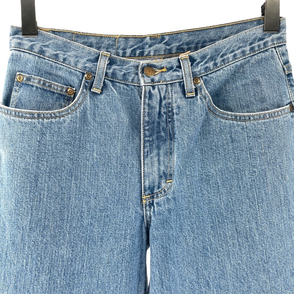 Bills Khakis Classic Fit 120z Denim Jeans, Medium Light Wash, Size 31 x 30 - Picture 3 of 10